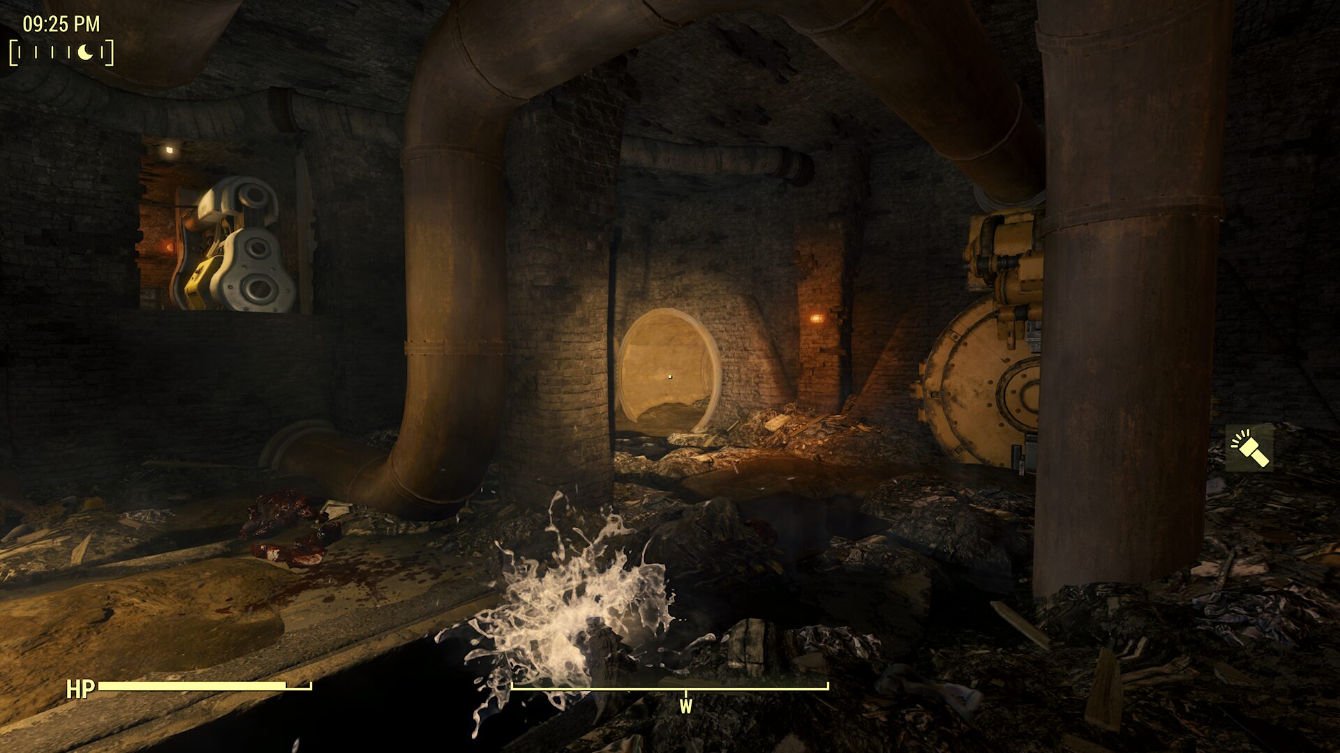 ナハント下水道のトンネル